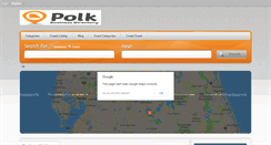 Desktop Screenshot of polkbusinessdirectory.com